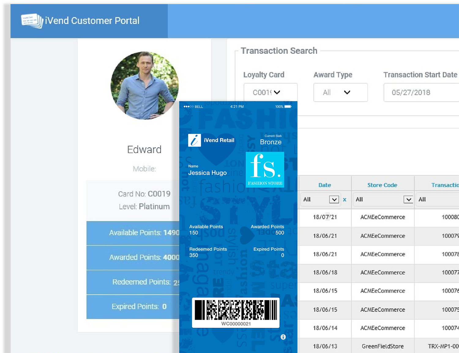 iVend Loyalty Point Of Sale