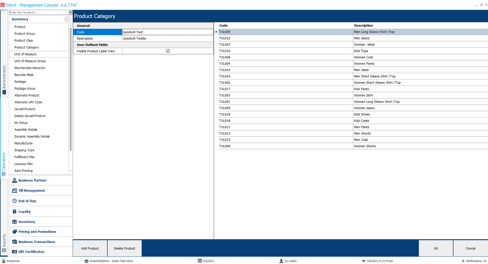 Manage Unsold Inventory